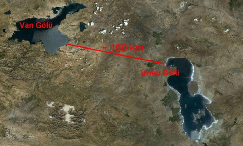 مسیر ارومیه به ترکیه