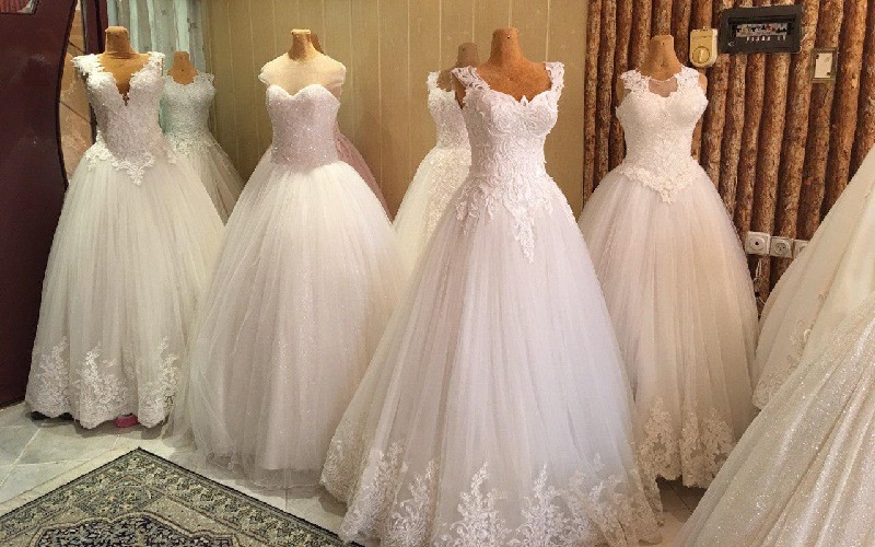 بورس لباس عروس تهران